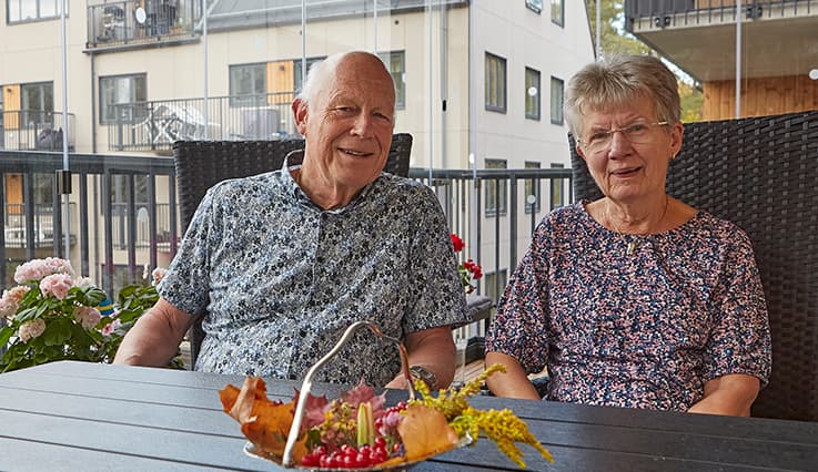 Lennart och Elisabeth fann sitt nya hem i Lunden