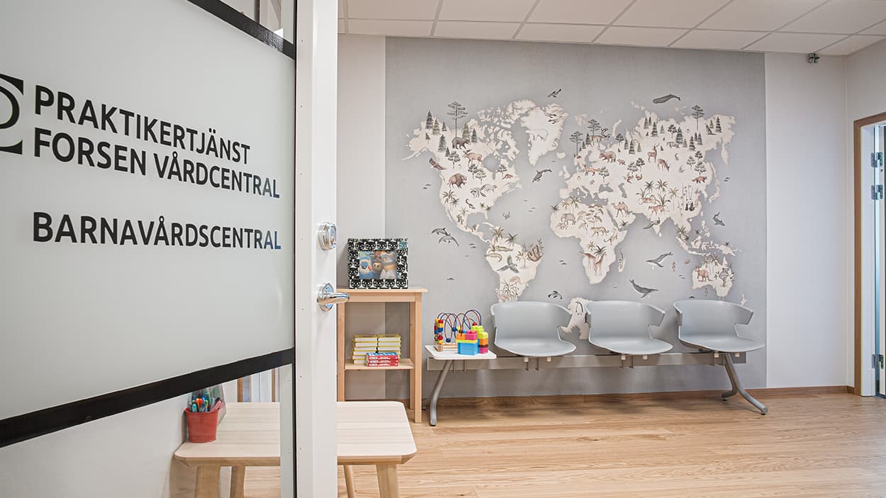 Vårdcentral i expansivt område